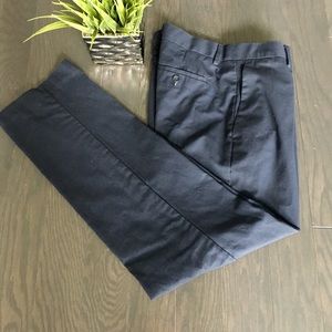 Banana Republic Non Iron Slim Fit Navy Pants